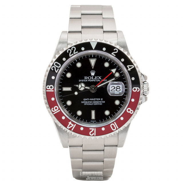 2000 Black Rolex GMT-Master II Ref. 16710